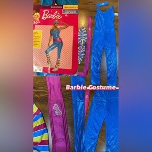 🌷 Great Shape Barbie🌷 Vintage Costume 1983 80s Vintage Halloween 5 Piece Set NWT